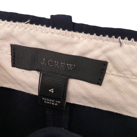 J. Crew Navy Blue Flowy Boho Shorts in Size 4 - Picture 5 of 6